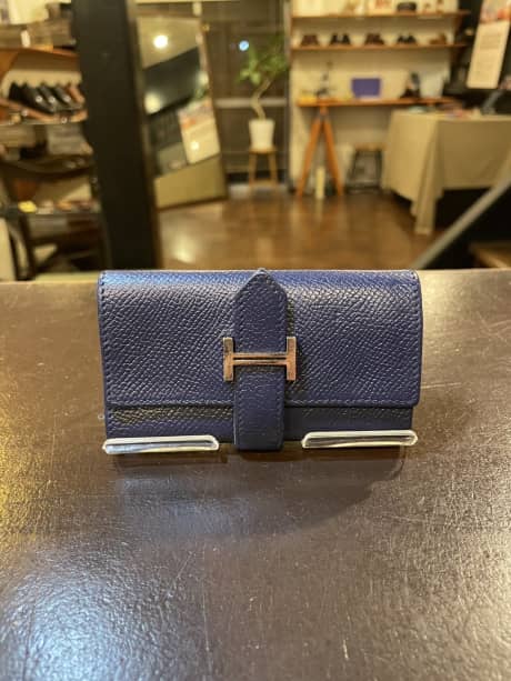 HERMES（エルメス）キーケース　クリーニング＆染め直し | 革小物修理