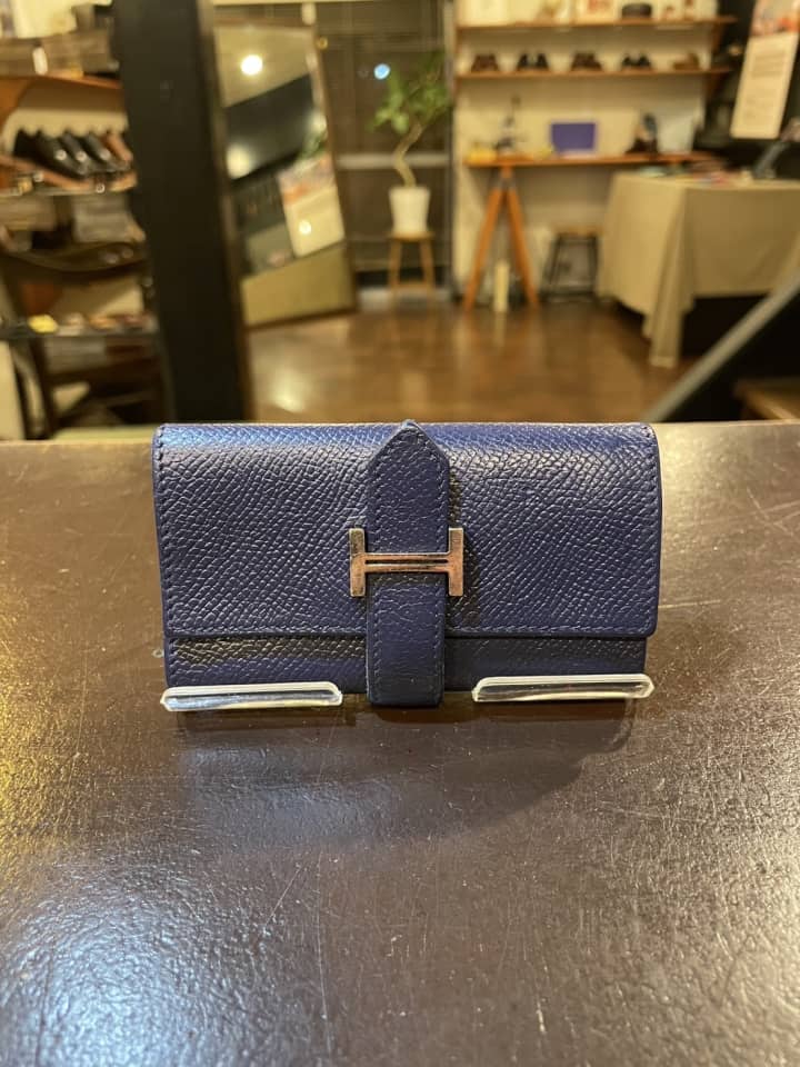 HERMES（エルメス）キーケース　クリーニング＆染め直し | 革小物修理
