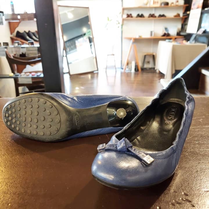 TOD’S（トッズ）パンプス　ピンヒール交換 | 靴修理