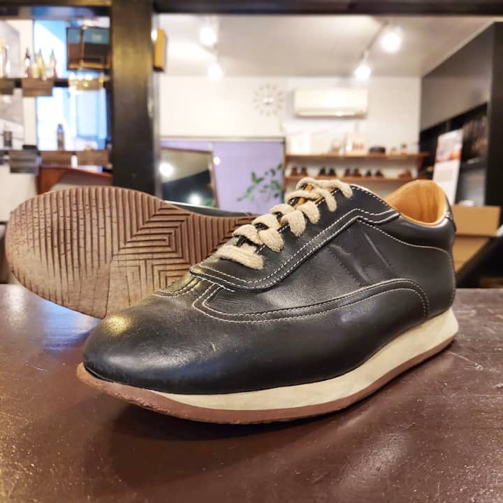 HERMES（エルメス）スニーカー　ラバーオールソール交換 | 靴修理