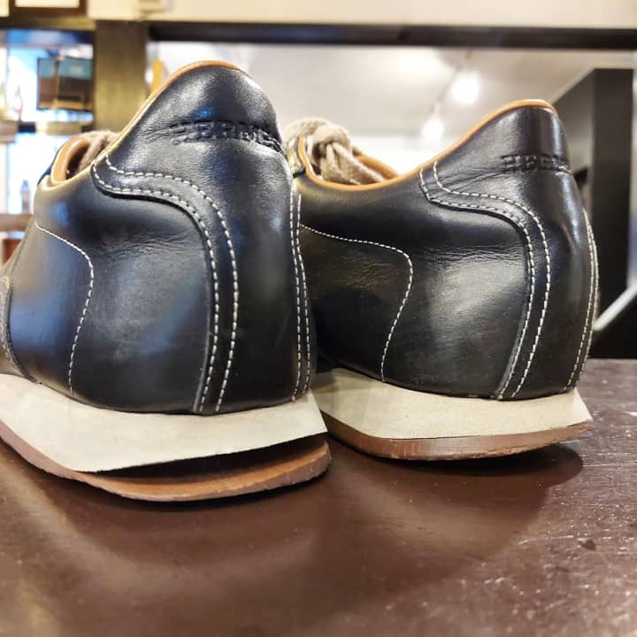 HERMES（エルメス）スニーカー　ラバーオールソール交換 | 靴修理