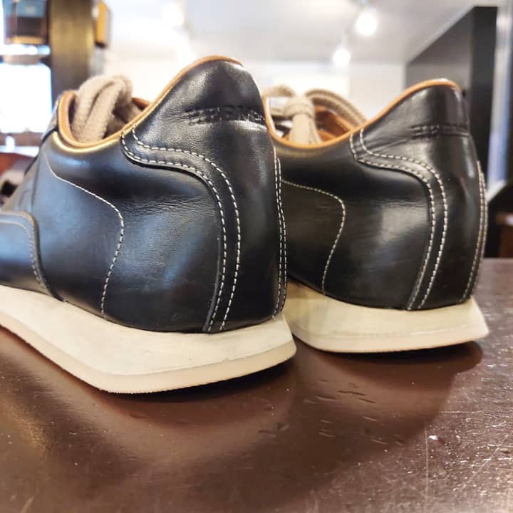 HERMES（エルメス）スニーカー　ラバーオールソール交換 | 靴修理