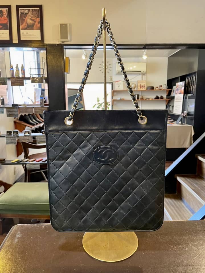 CHANEL（シャネル）マトラッセ　クリーニング＆染め直し | バッグ修理