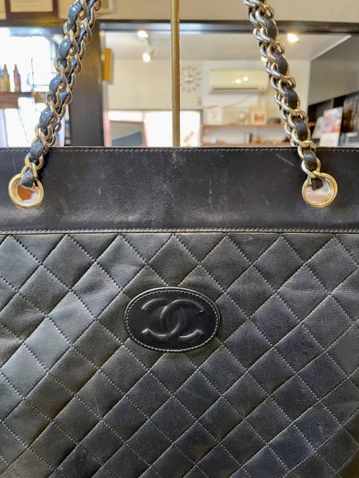 CHANEL（シャネル）マトラッセ　クリーニング＆染め直し | バッグ修理