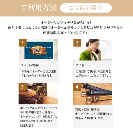 オーダーベルト　ギフトチケット