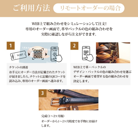 オーダーベルト　ギフトチケット
