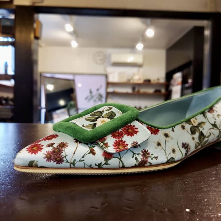 MANOLO BLAHNIK（マノロ・ブラニク）ハーフラバーソール補強 | 靴修理