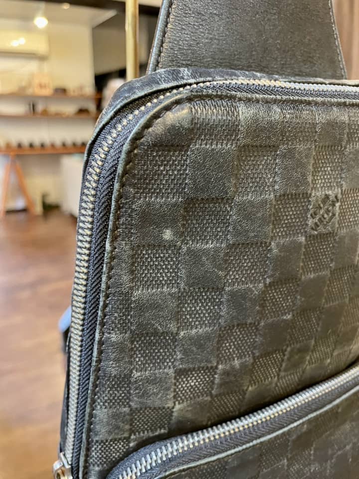 LOUIS VUITTON（ルイ・ヴィトン）ショルダーバッグ　クリーニング＆染め直し | バッグ修理