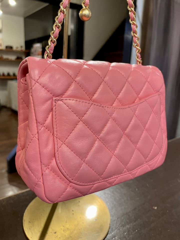 CHANEL（シャネル）マトラッセ　クリーニング＆染め直し | バッグ修理