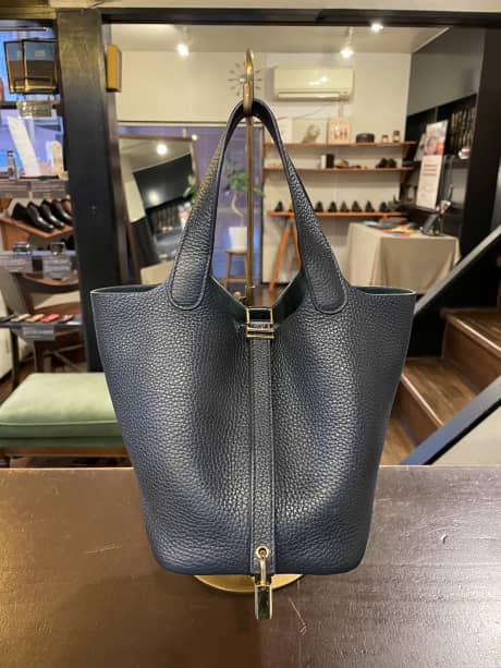 HERMES（エルメス）ピコタン　クリーニング＆染め直し | バッグ修理