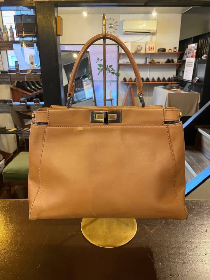 FENDI（フェンディ）ハンドバッグ クリーニング＆染め直し | バッグ修理