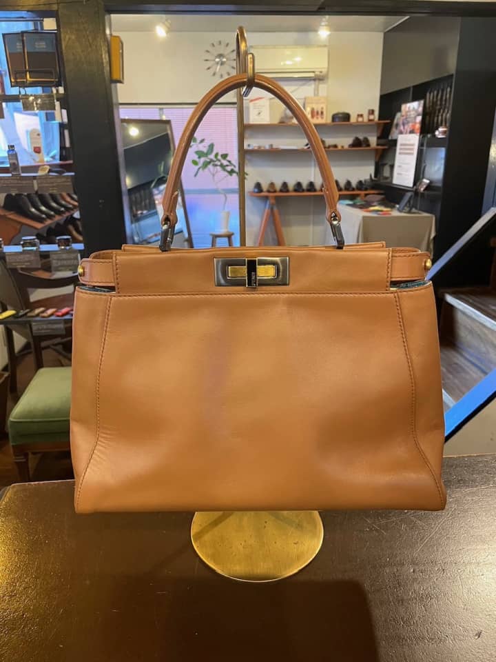 FENDI（フェンディ）ハンドバッグ クリーニング＆染め直し | バッグ修理