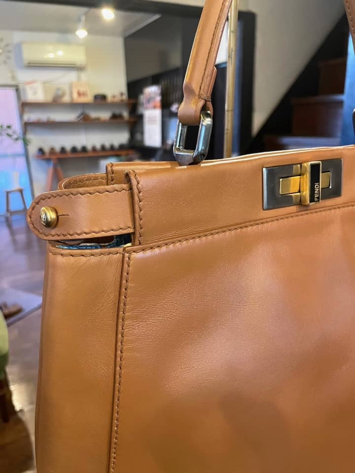 FENDI（フェンディ）ハンドバッグ クリーニング＆染め直し | バッグ修理