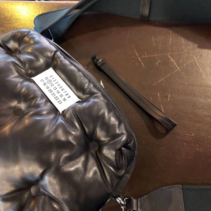 MAISON MARGIELA（メゾンマルジェラ）バッグ引き手 あて革補強 | バッグ修理