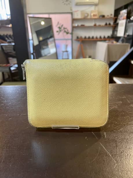 HERMES（エルメス）財布 クリーニング＆染め直し | 革小物修理