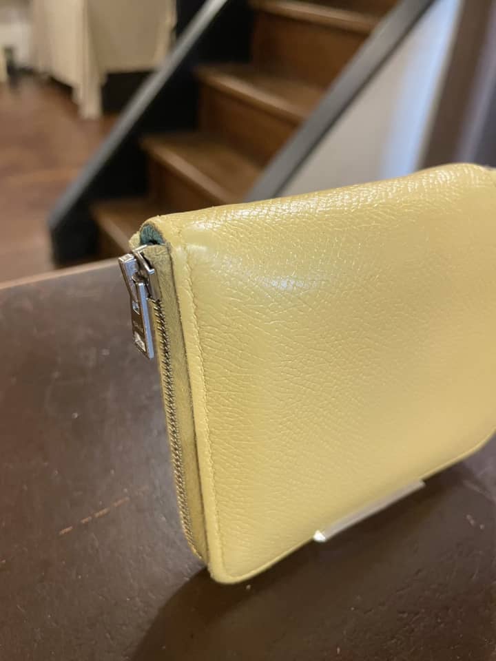 HERMES（エルメス）財布 クリーニング＆染め直し | 革小物修理