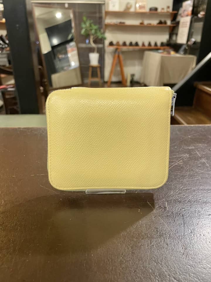 HERMES（エルメス）財布 クリーニング＆染め直し | 革小物修理