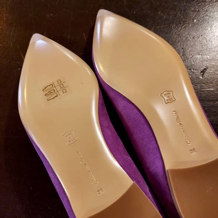 GIANVITO ROSSI（ジャンビトロッシ）ハーフラバーソール補強 | 靴修理