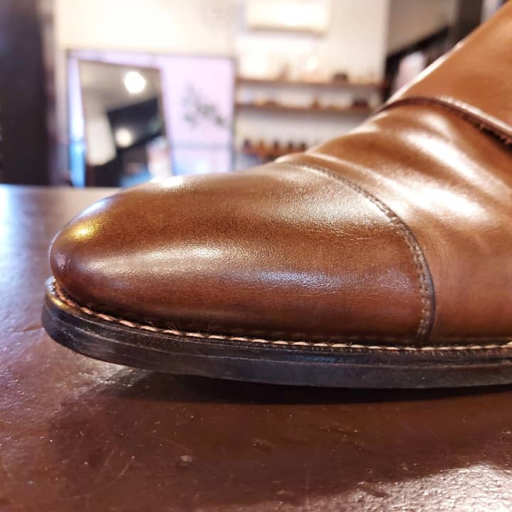 UNION IMPERIAL（ユニオンインペリアル）つま先レザー補強 | 靴修理