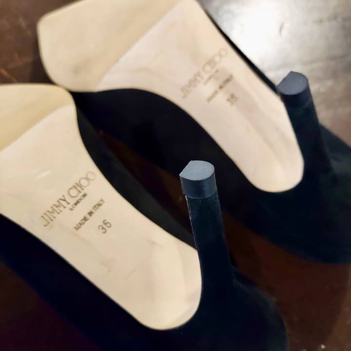 JIMMY CHOO（ジミーチュー）ピンヒール修理 | 靴修理