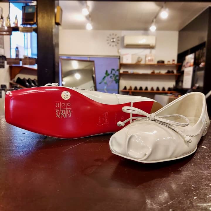 CHRISTIAN LOUBOUTIN（クリスチャンルブタン）ハーフラバーソール補強 | 靴修理
