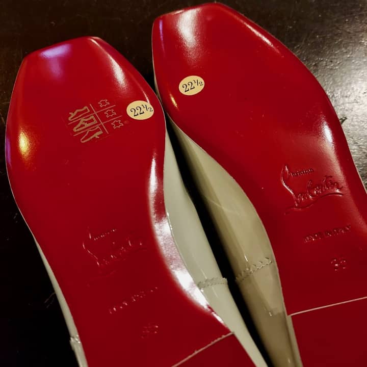 CHRISTIAN LOUBOUTIN（クリスチャンルブタン）ハーフラバーソール補強 | 靴修理