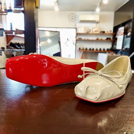 CHRISTIAN LOUBOUTIN（クリスチャンルブタン）ハーフラバーソール補強 | 靴修理