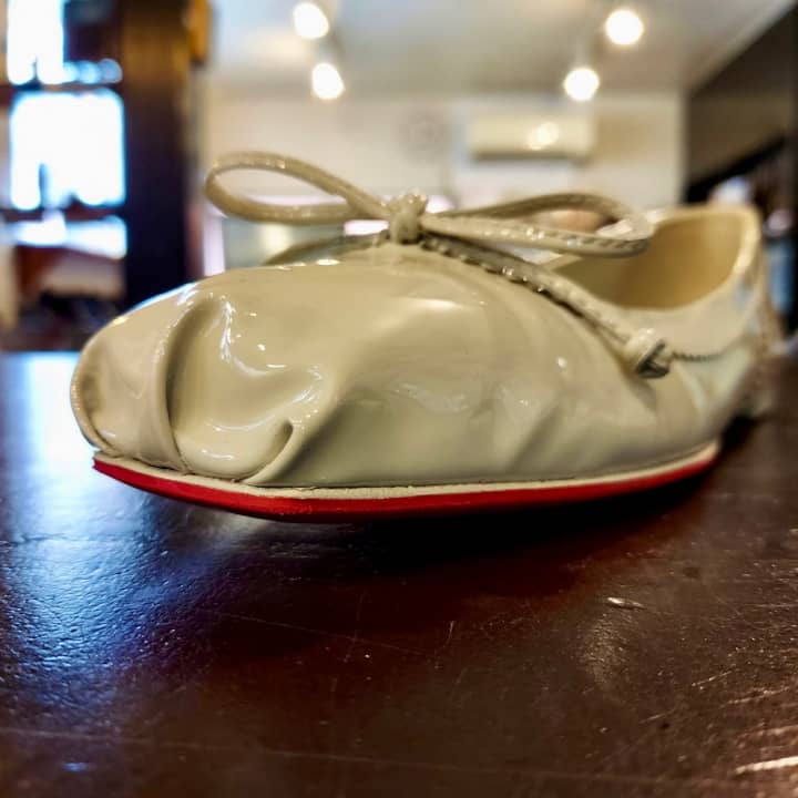 CHRISTIAN LOUBOUTIN（クリスチャンルブタン）ハーフラバーソール補強 | 靴修理
