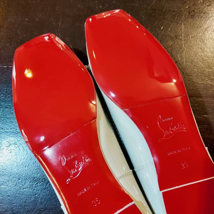 CHRISTIAN LOUBOUTIN（クリスチャンルブタン）ハーフラバーソール補強 | 靴修理