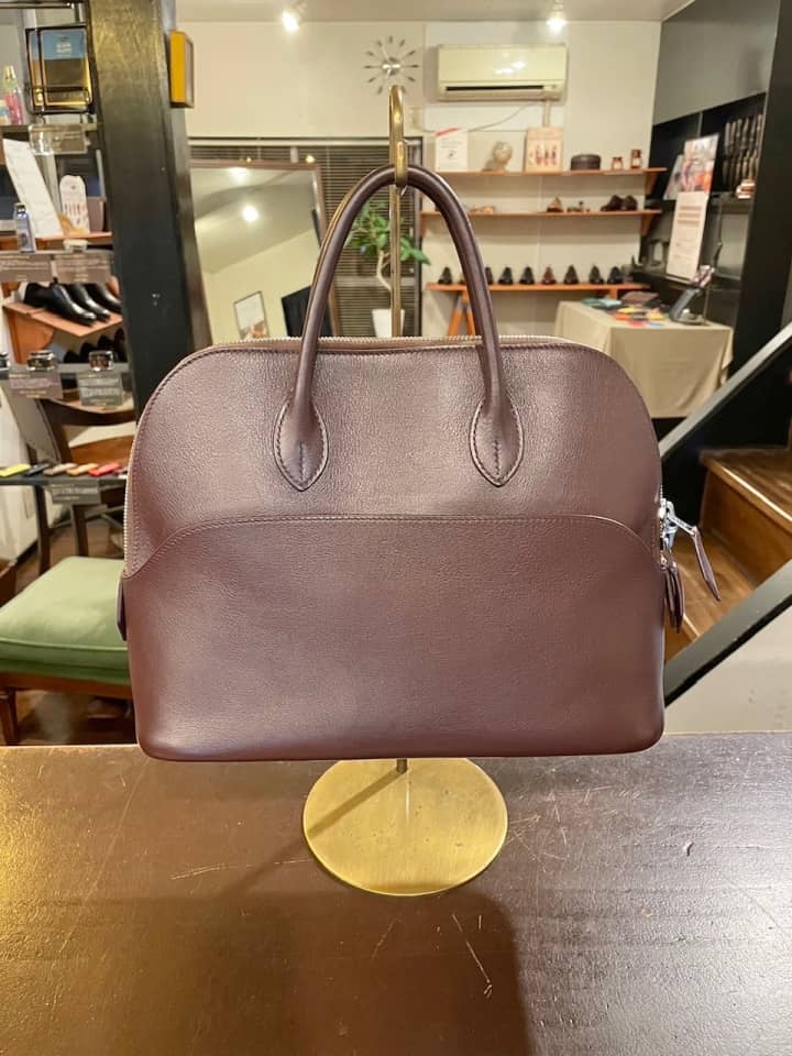 HERMES（エルメス）ボリード　バッグクリーニング＆染め直し | バッグ修理