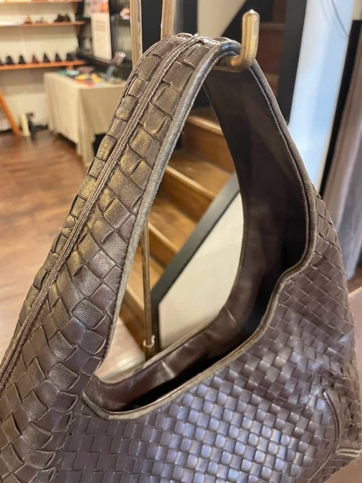 BOTTEGA VENETA（ボッテガヴェネタ）ショルダーバッグ　クリーニング＆染め直し | バッグ修理