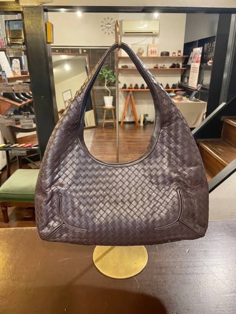 BOTTEGA VENETA（ボッテガヴェネタ）ショルダーバッグ　クリーニング＆染め直し | バッグ修理