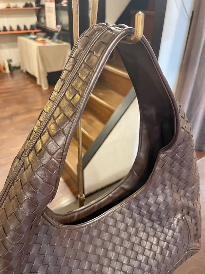BOTTEGA VENETA（ボッテガヴェネタ）ショルダーバッグ　クリーニング＆染め直し | バッグ修理