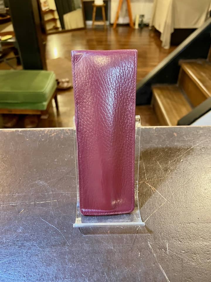 CARTIER（カルティエ）ペンケース　クリーニング＆染め直し | 靴修理
