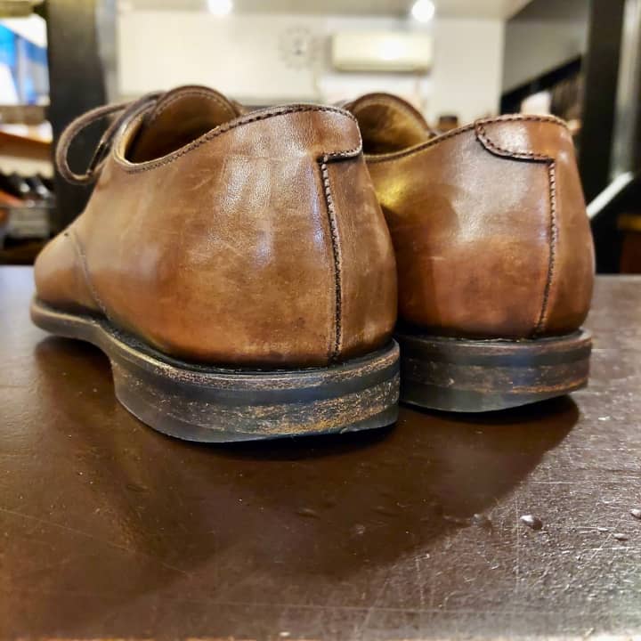 BARNEYS NEW YORK（バーニーズ・ニューヨーク）紳士靴　ヒール交換 | 靴修理