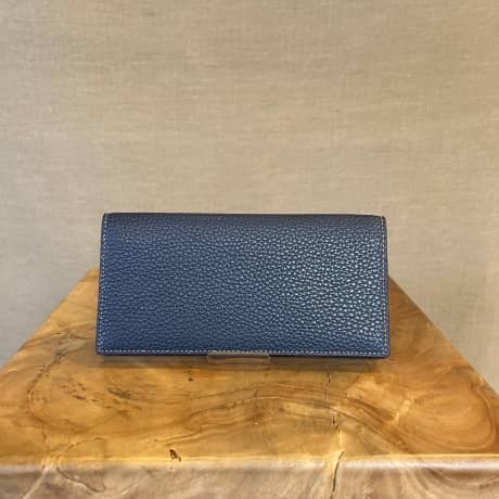 【オーダーメイド革小物】本革二つ折り長財布（小銭入れなし） | シューズと揃える革小物