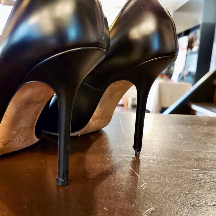 JIMMY CHOO（ジミーチュー）ピンヒール交換 | 靴修理