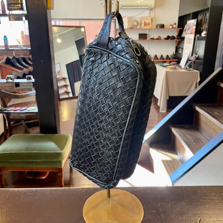 BOTTEGA VENETA（ボッテガヴェネタ）セカンドバッグ　クリーニング＆染め直し | バッグ修理