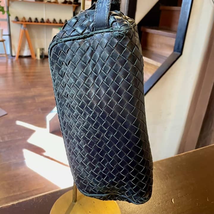 BOTTEGA VENETA（ボッテガヴェネタ）セカンドバッグ　クリーニング＆染め直し | バッグ修理