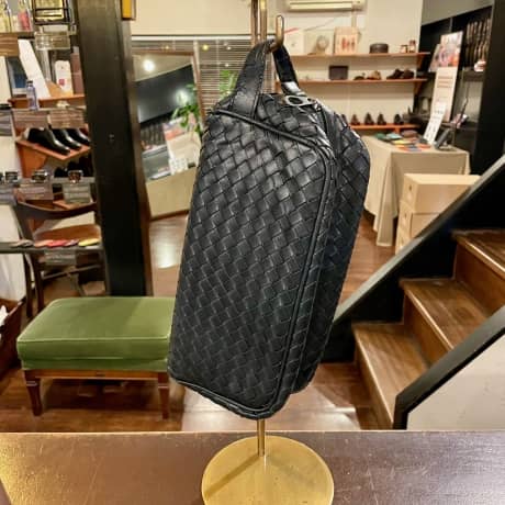 BOTTEGA VENETA（ボッテガヴェネタ）セカンドバッグ　クリーニング＆染め直し | バッグ修理