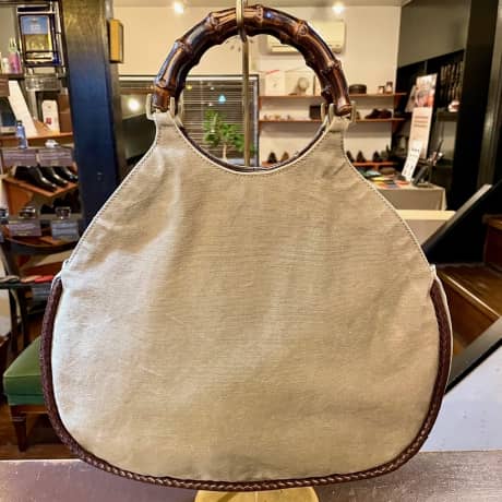 GUCCI（グッチ）ショルダーバッグ　クリーニング＆染め直し | バッグ修理