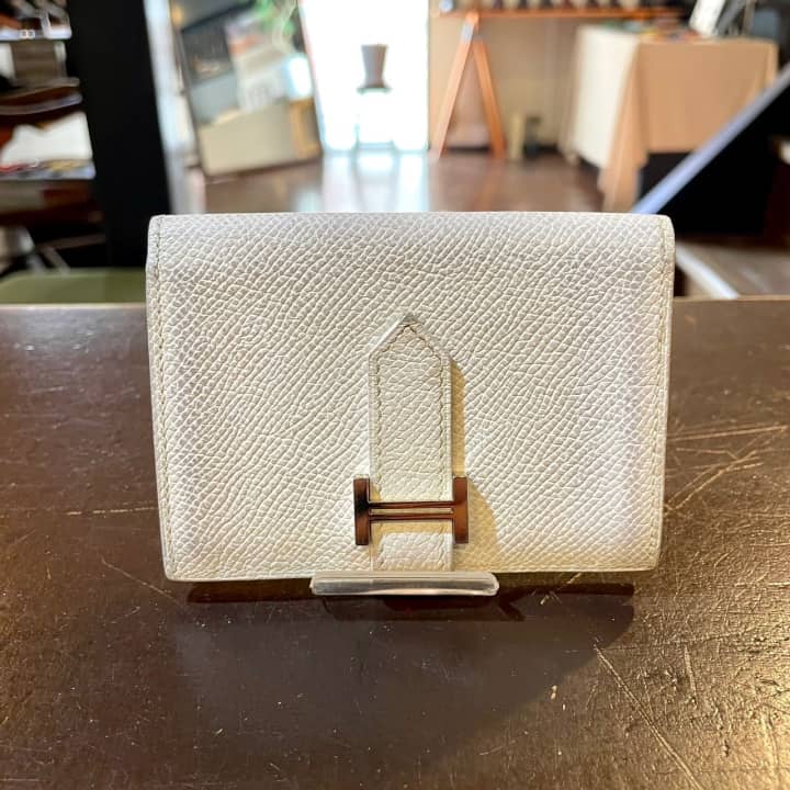HERMES（エルメス）カードケース　クリーニング＆染め直し | 革小物修理