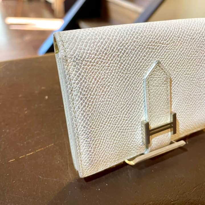 HERMES（エルメス）カードケース　クリーニング＆染め直し | 革小物修理