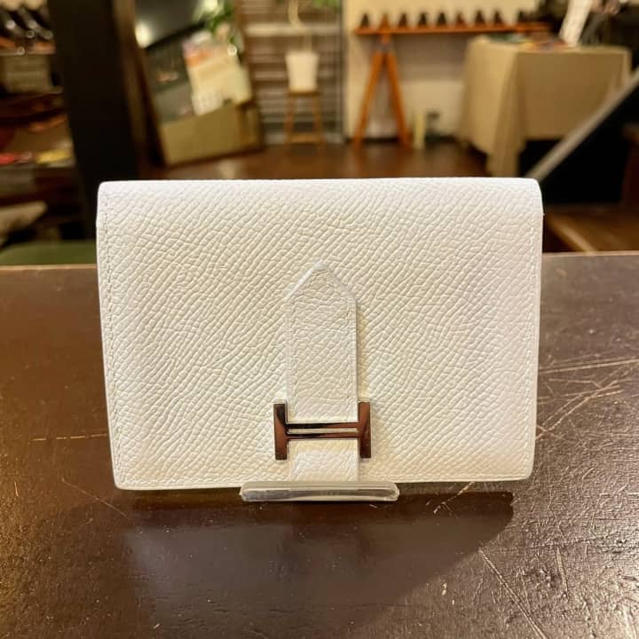 HERMES（エルメス）カードケース　クリーニング＆染め直し | 革小物修理