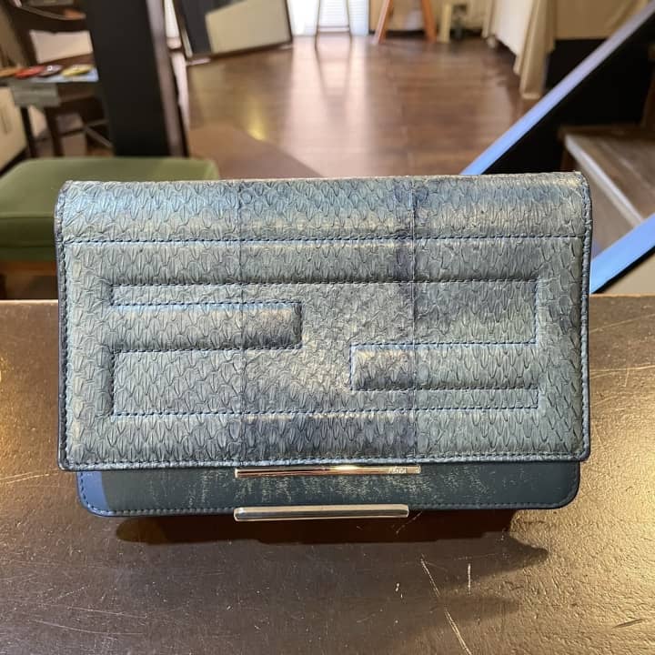 FENDI（フェンディ）クラッチバッグ　クリーニング＆染め直し | バッグ修理