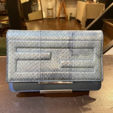 FENDI（フェンディ）クラッチバッグ　クリーニング＆染め直し | バッグ修理