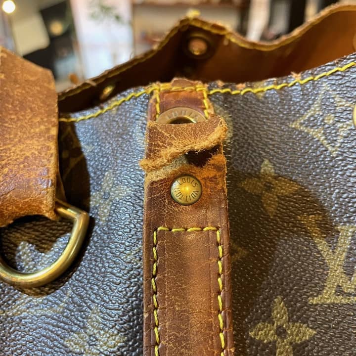 LOUIS VUITTON（ルイヴィトン）ショルダーバッグ　ショルダー付け根部分交換 | バッグ修理