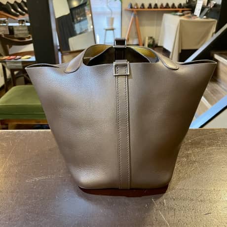 HERMES（エルメス）ピコタン　クリーニング＆染め直し | バッグ修理