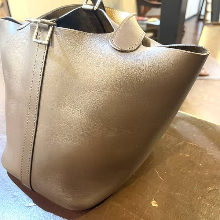 HERMES（エルメス）ピコタン　クリーニング＆染め直し | バッグ修理