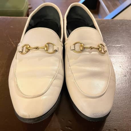 GUCCI（グッチ）婦人靴ローファー クリーニング＆染め直し | 靴修理